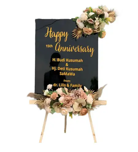 Papan Bunga Akrilik Kencana Harapan